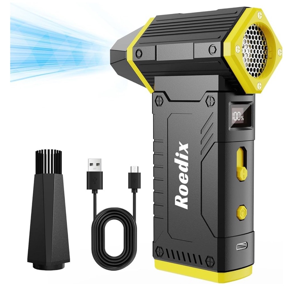 Air Duster Black and Yellow portable